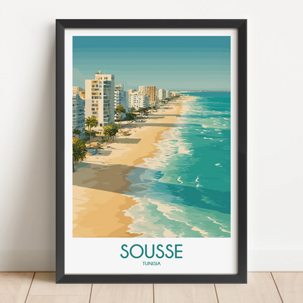 Sousse Vintage Style Print