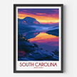 South Carolina Modern Travel Poster