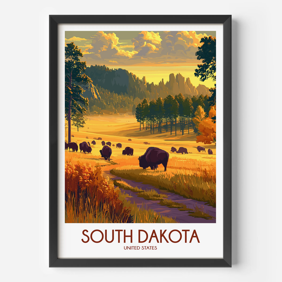 South Dakota Home Office Decor