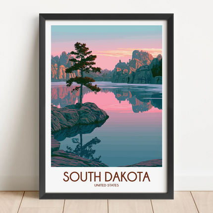 South Dakota Travel Memory Gift