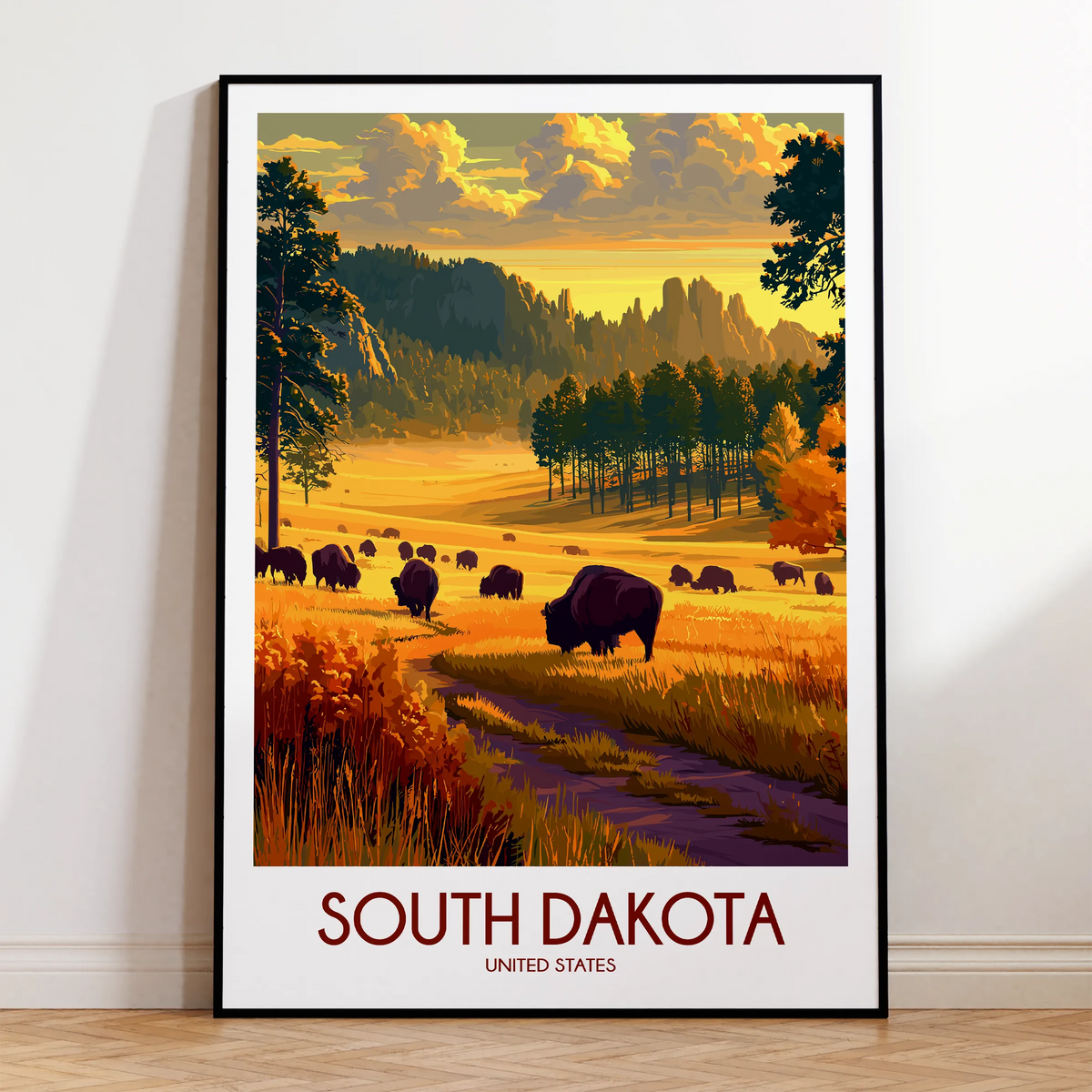 South Dakota Travel Memory Gift