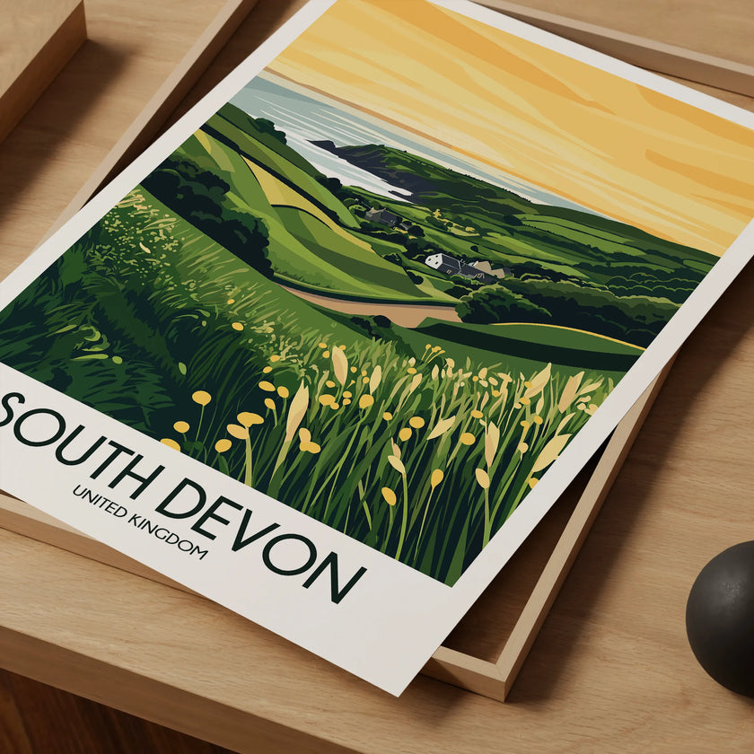 South Devon Travel Memory Gift