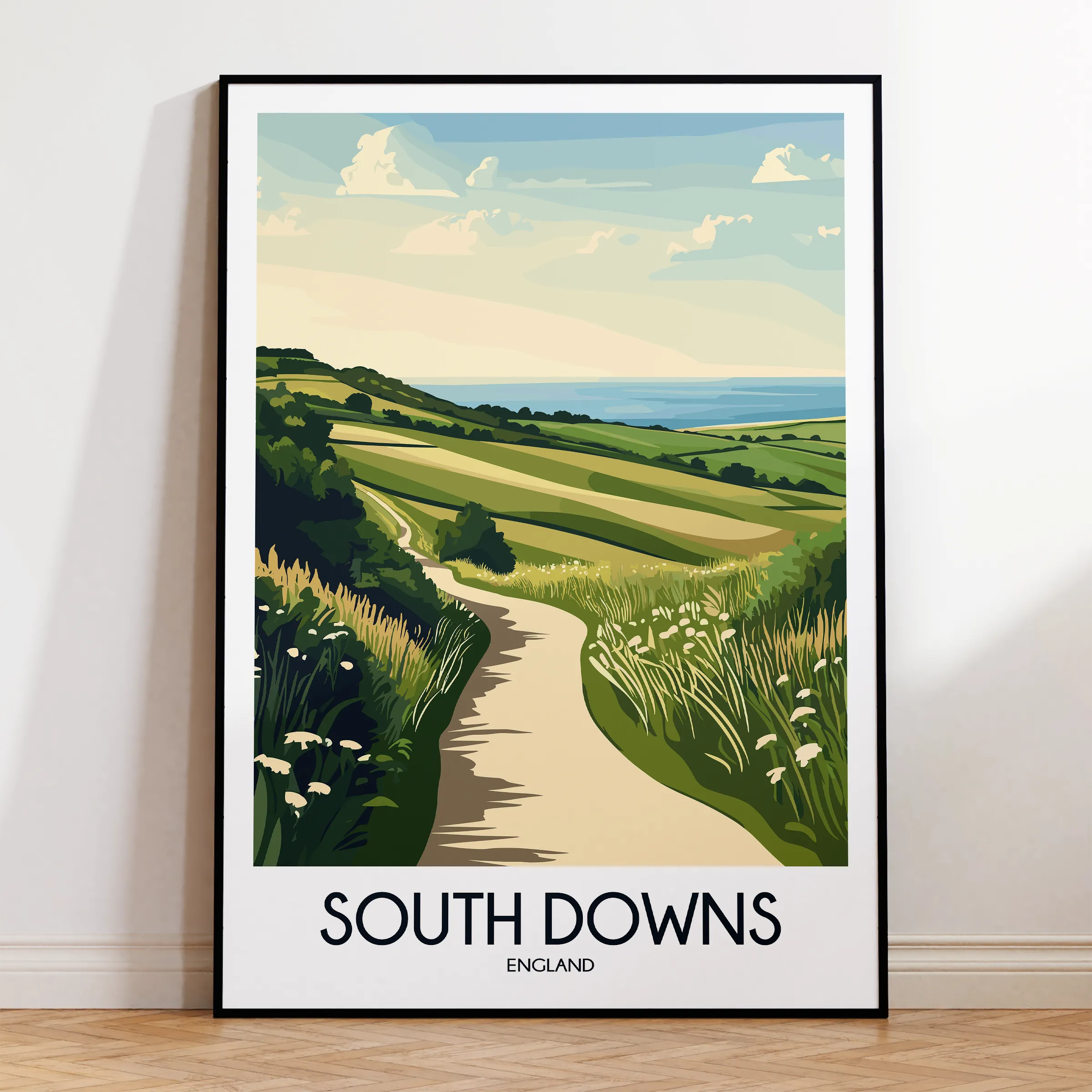 South Downs Gallery Quality Print