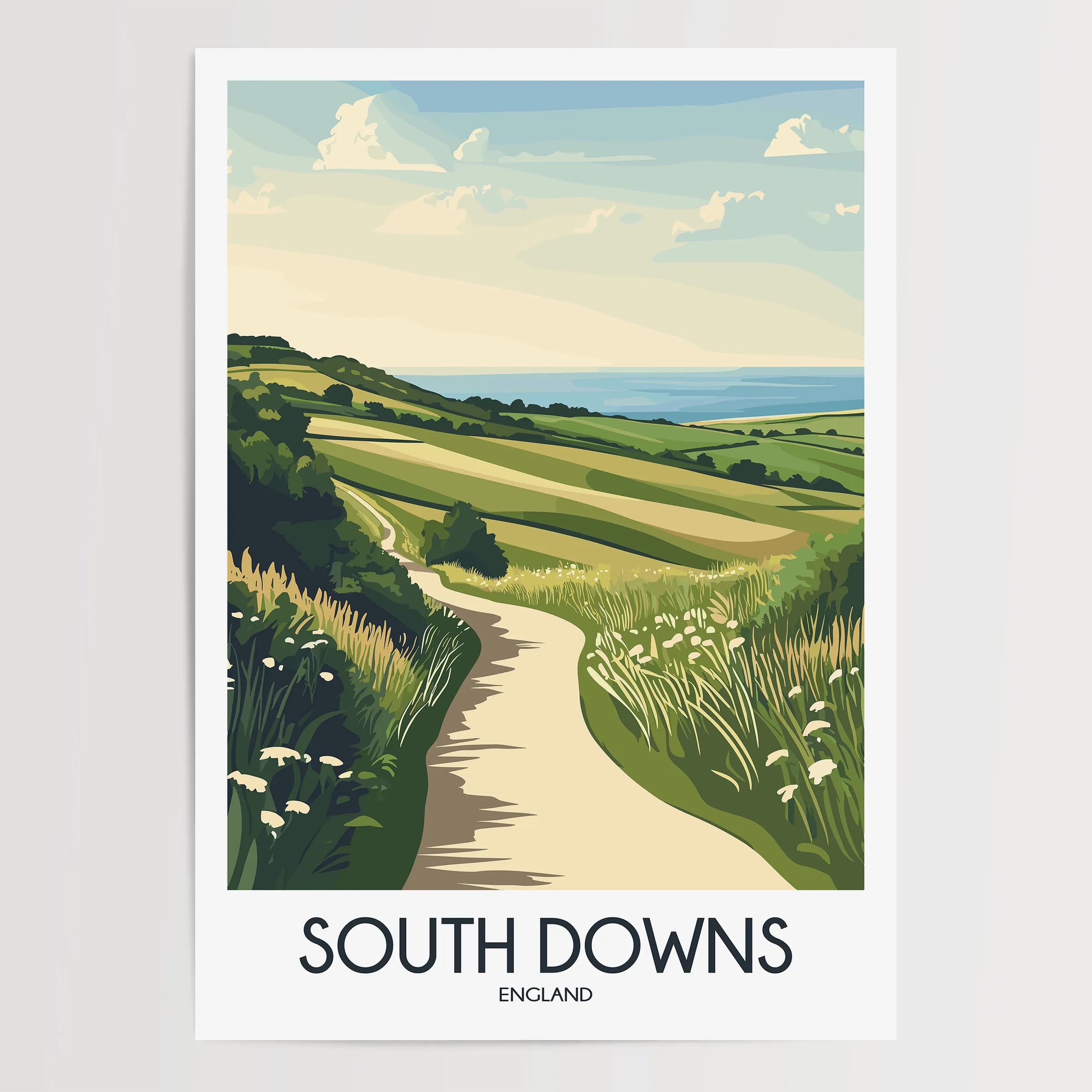 South Downs Home Office Decor
