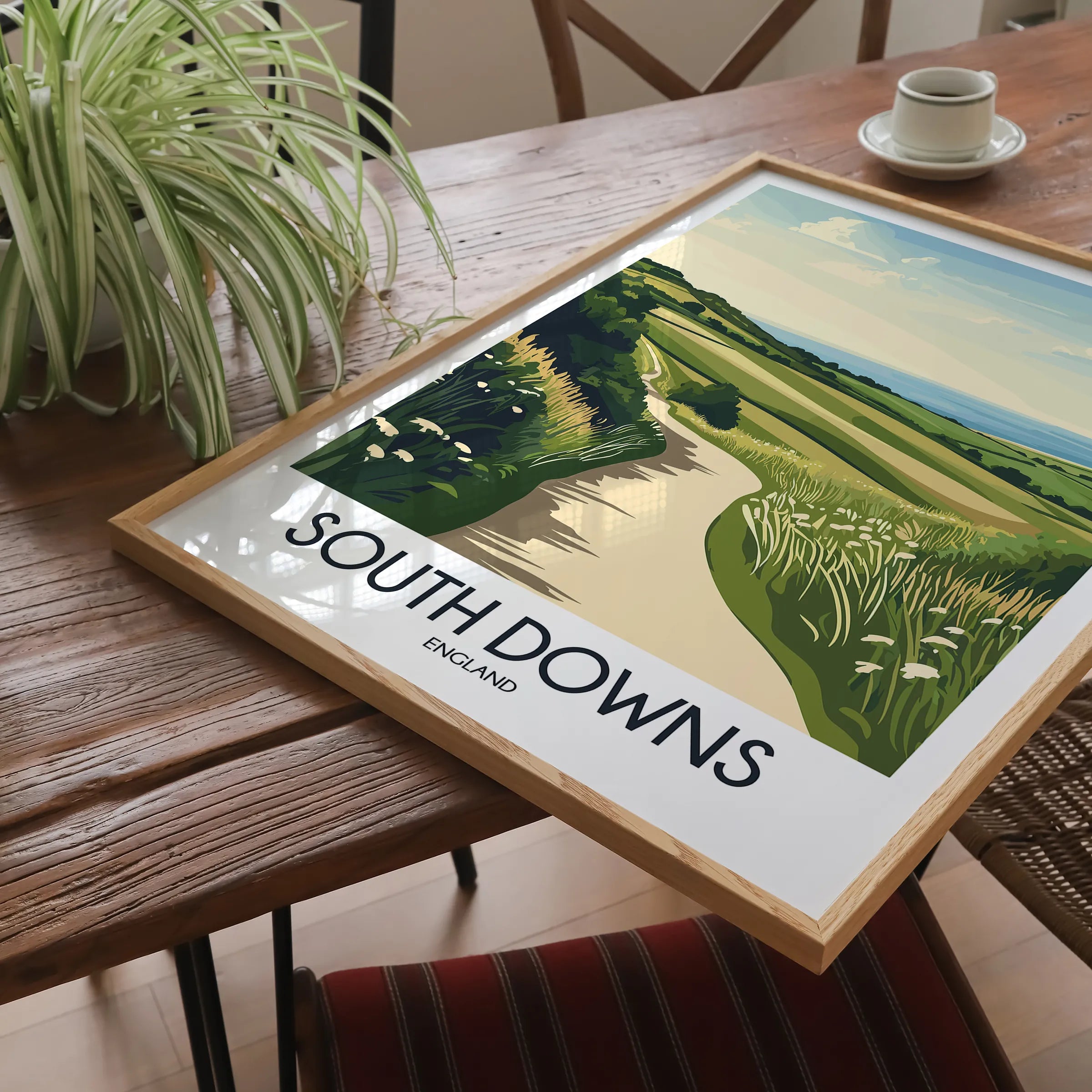 South Downs Scenic Landscape Art