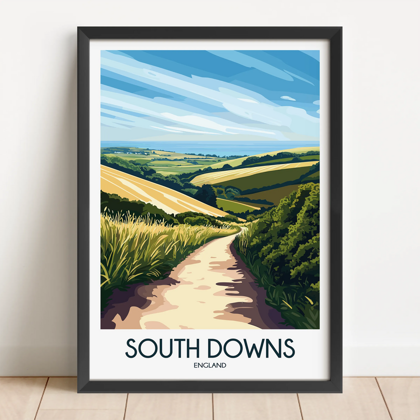 South Downs Scenic Landscape Art