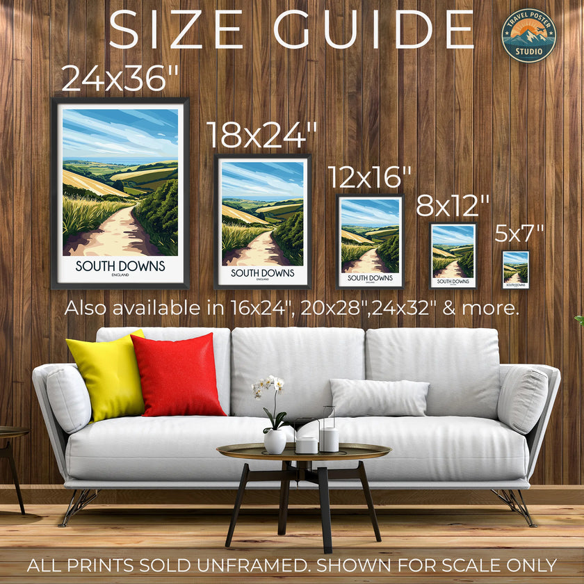 South Downs Travel Memory Gift