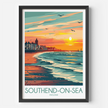 Southend-On-Sea Destination Art Gift