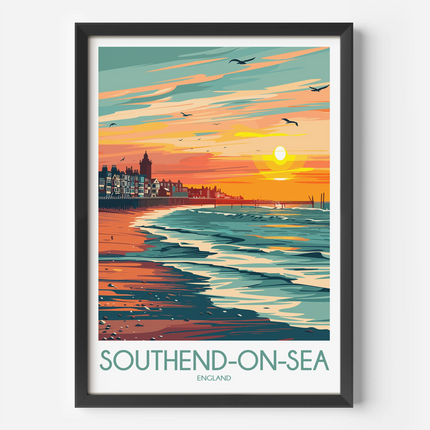 Southend-On-Sea Destination Art Gift