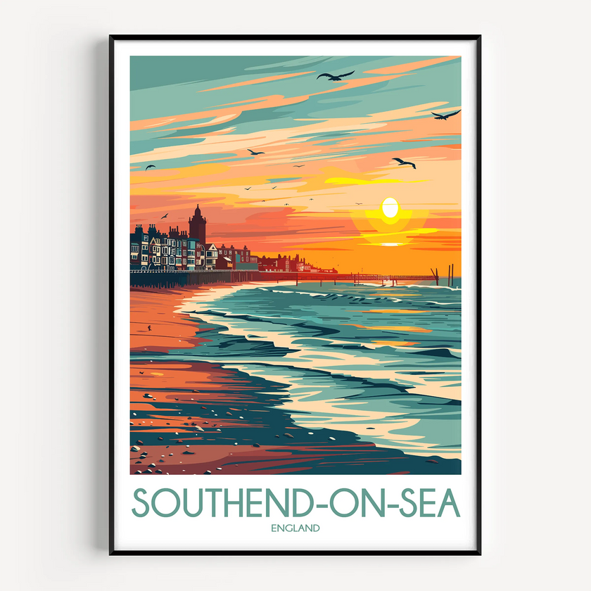 Southend-On-Sea Minimalist Wall Art