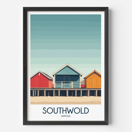 Southwold Souvenir Poster Print