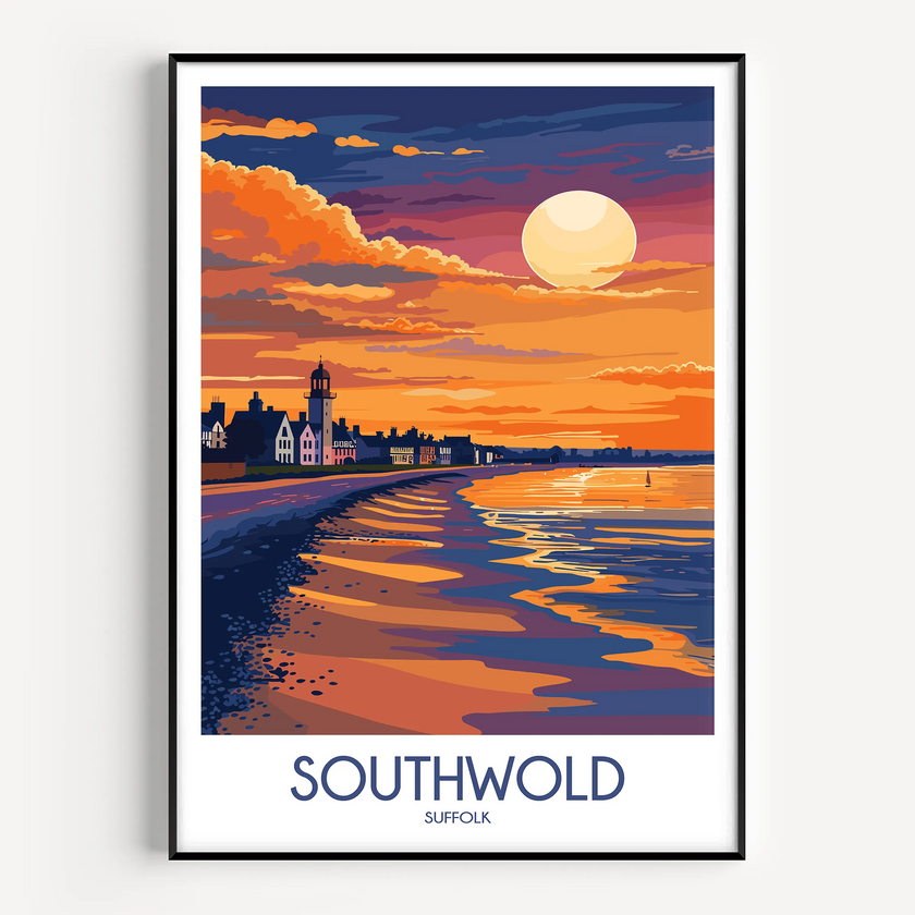 Southwold Souvenir Poster Print