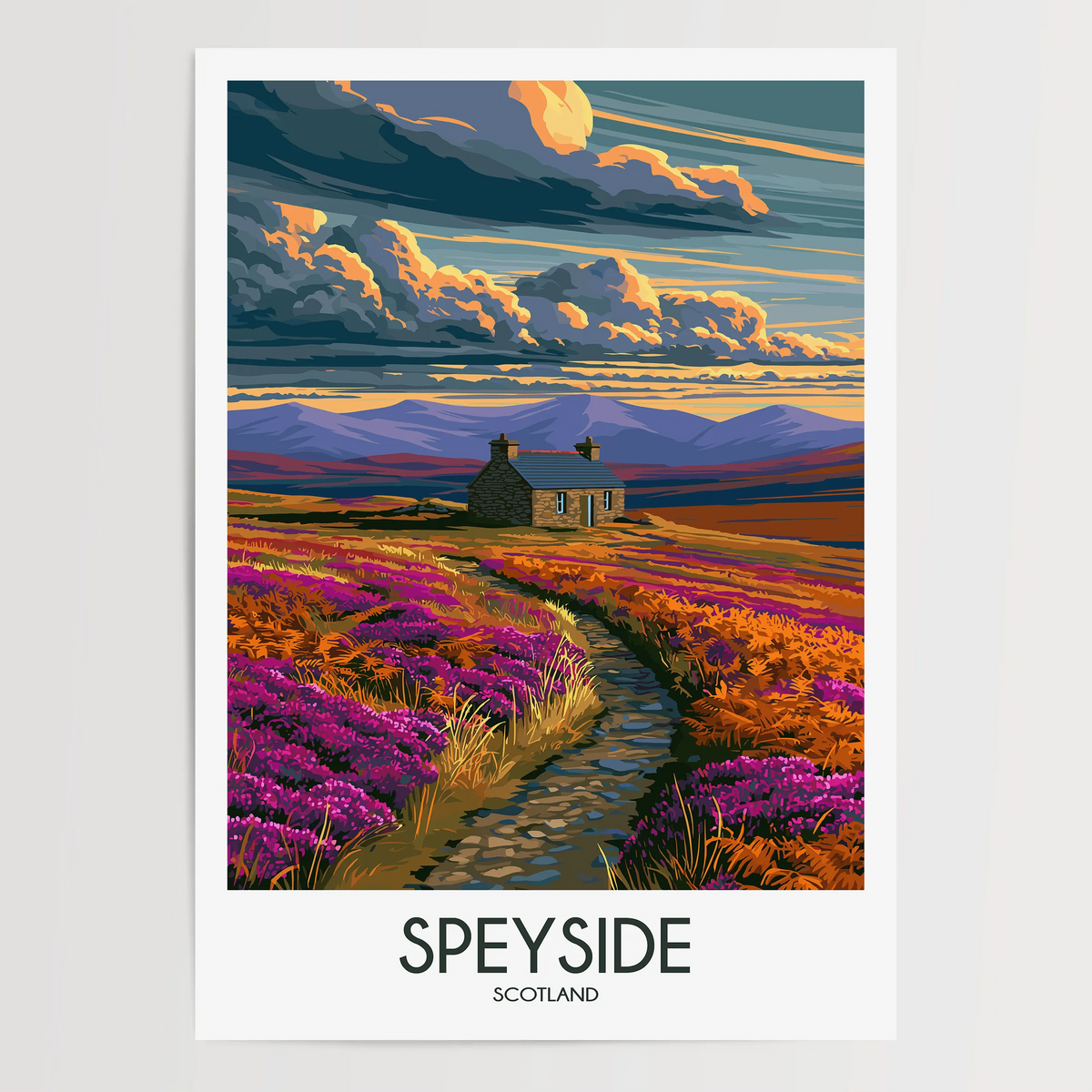 Speyside Scenic Landscape Art