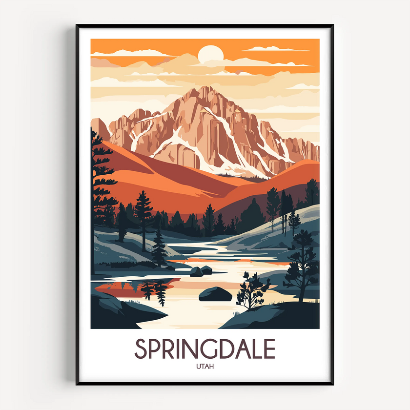 Springdale Minimalist Wall Art