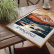 Springdale Retro Travel Illustration