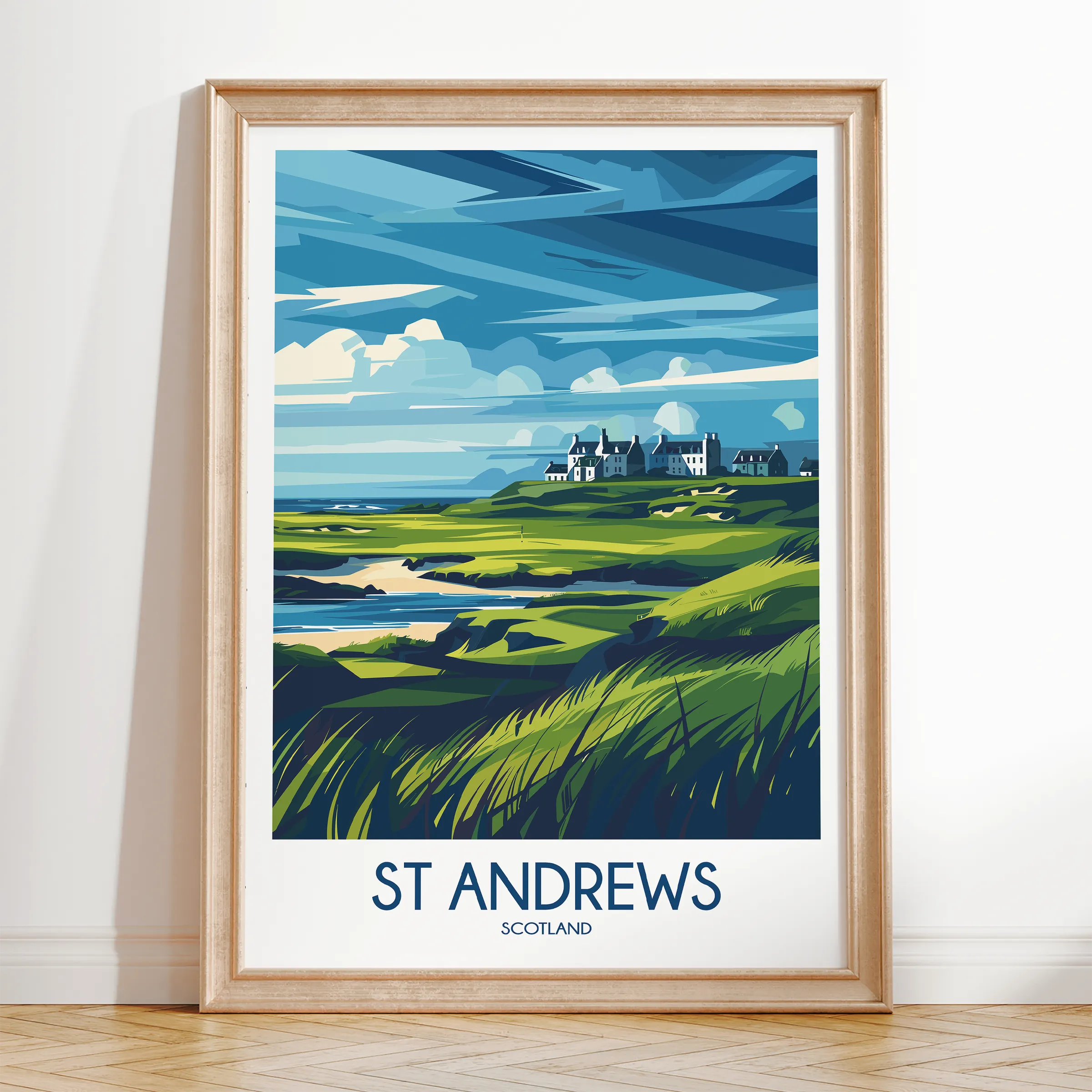 St Andrews Destination Art Gift