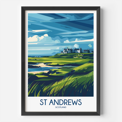 St Andrews Home Office Decor