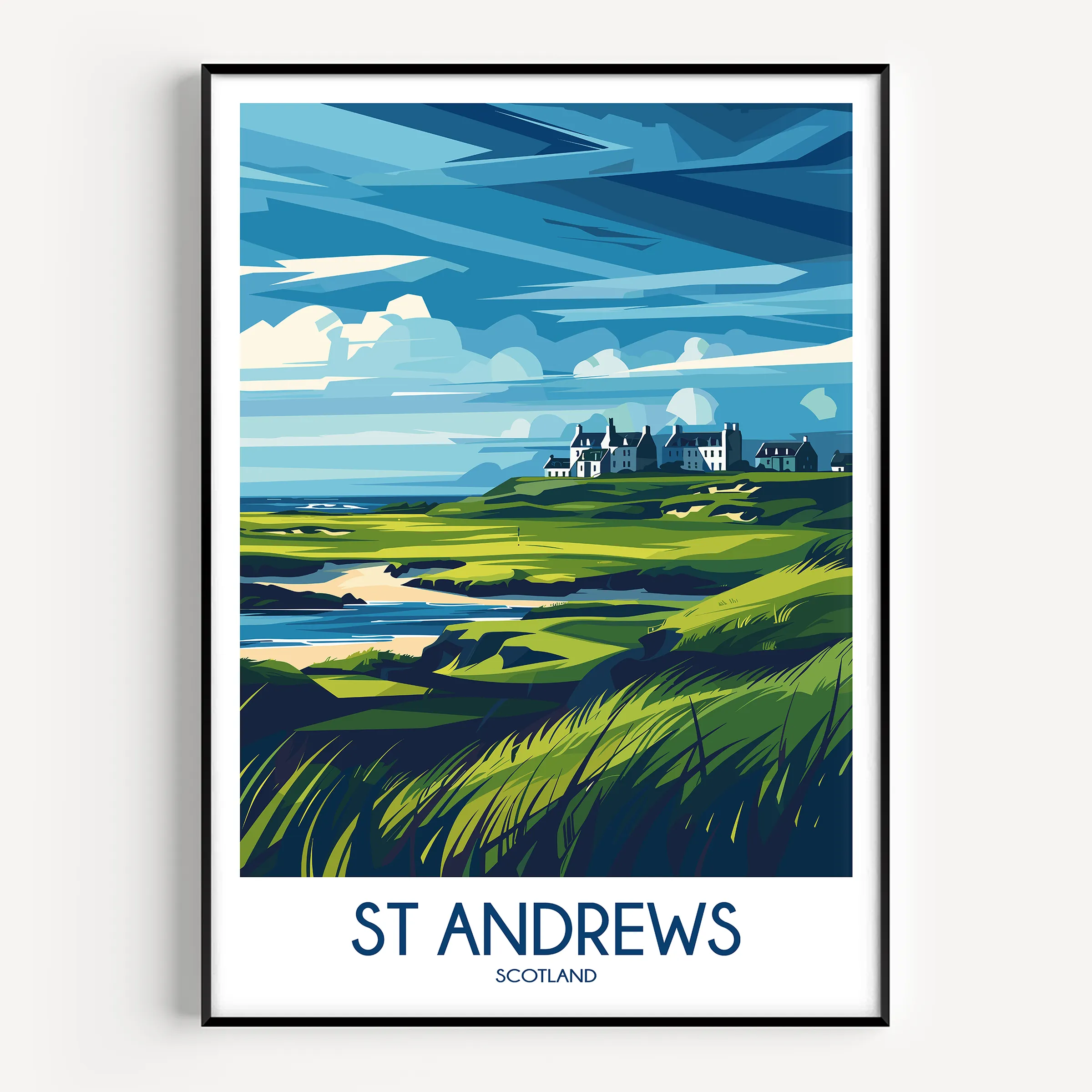 St Andrews Souvenir Poster Print