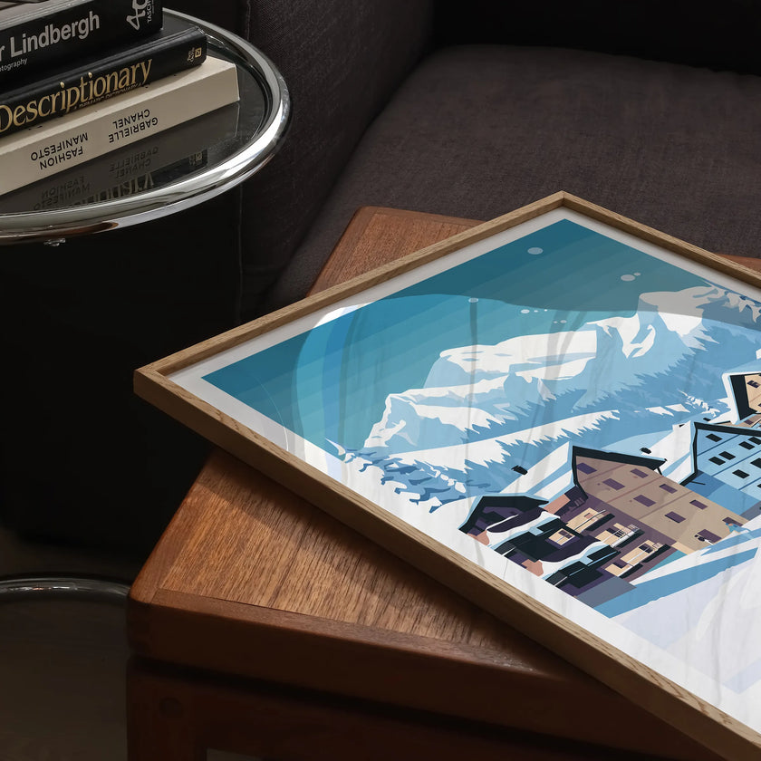 St Anton Destination Art Gift