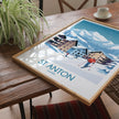 St Anton Retro Travel Illustration