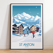St Anton Scenic Landscape Art