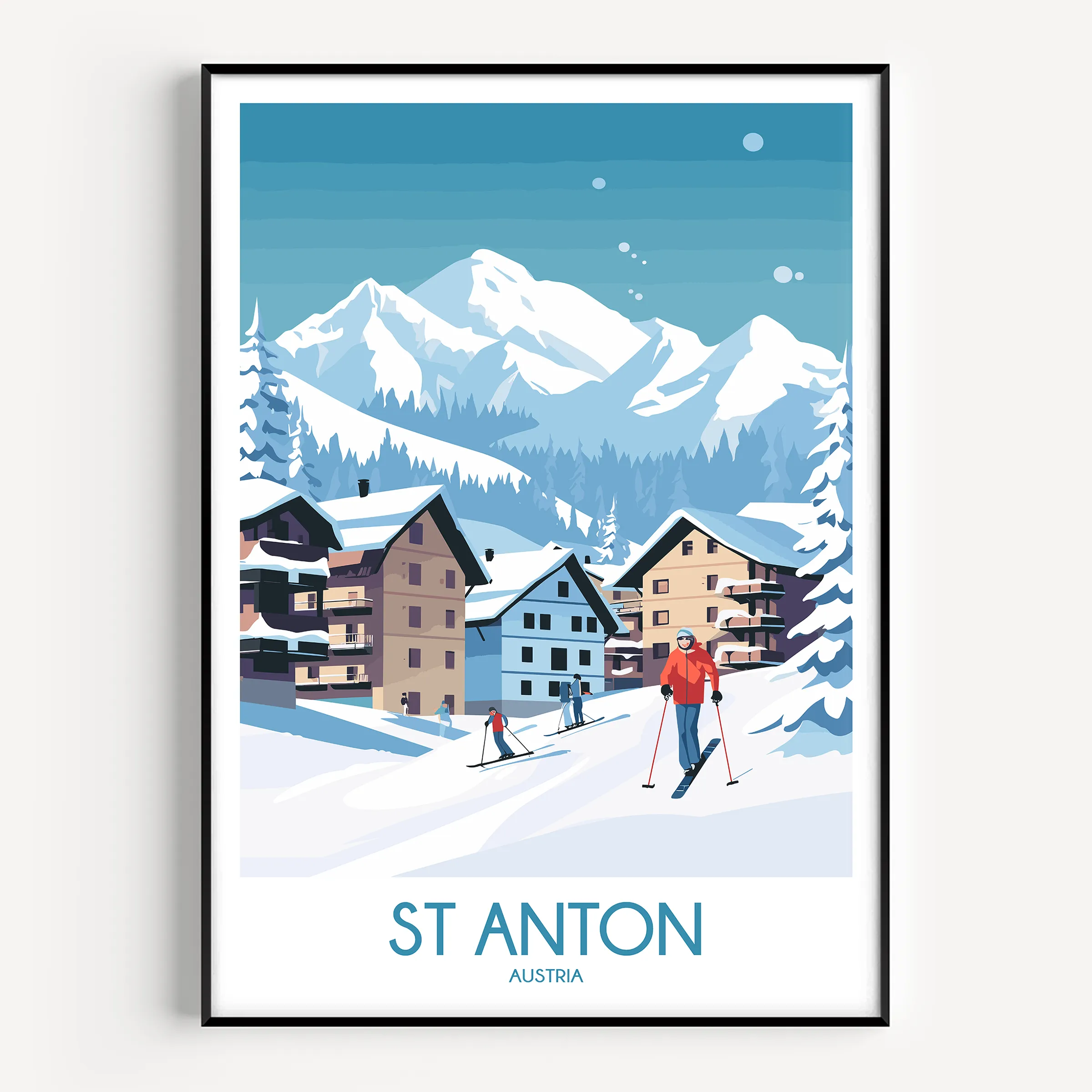 St Anton Travel Memory Gift