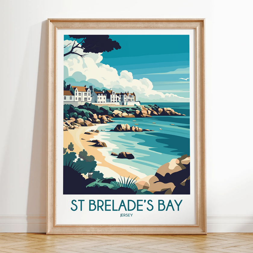 St Brelade'S Bay Gallery Quality Print