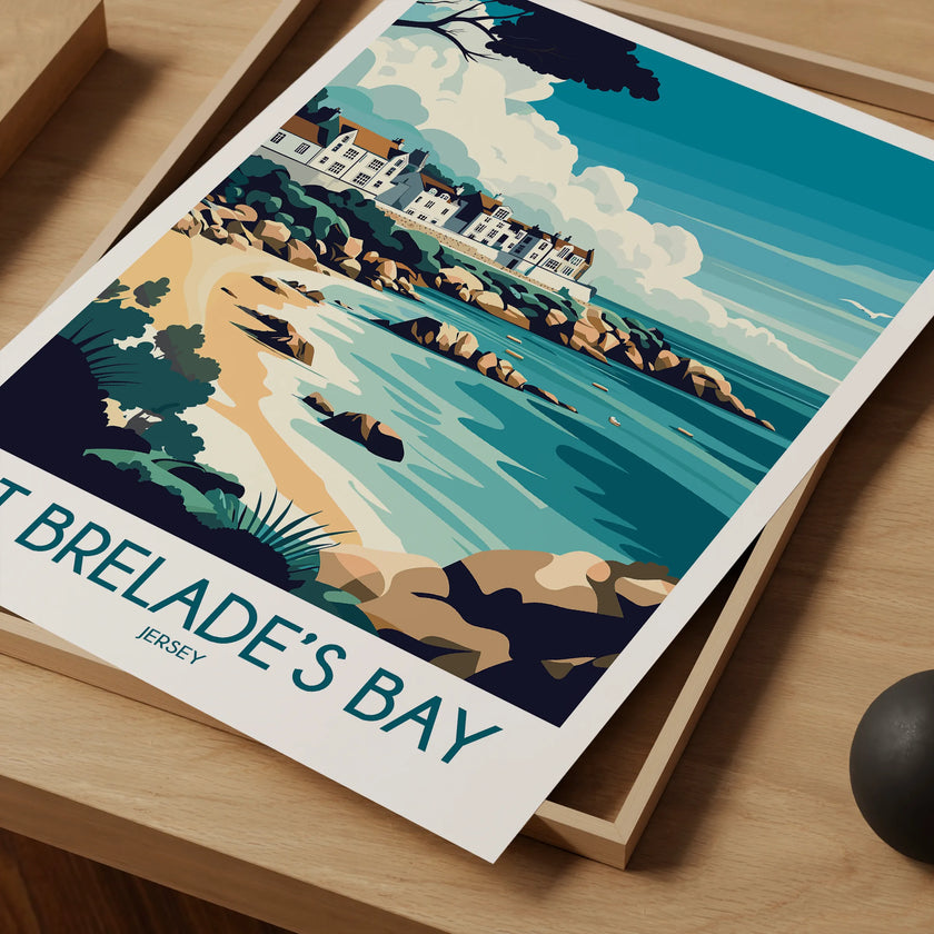 St Brelade'S Bay Travel Memory Gift
