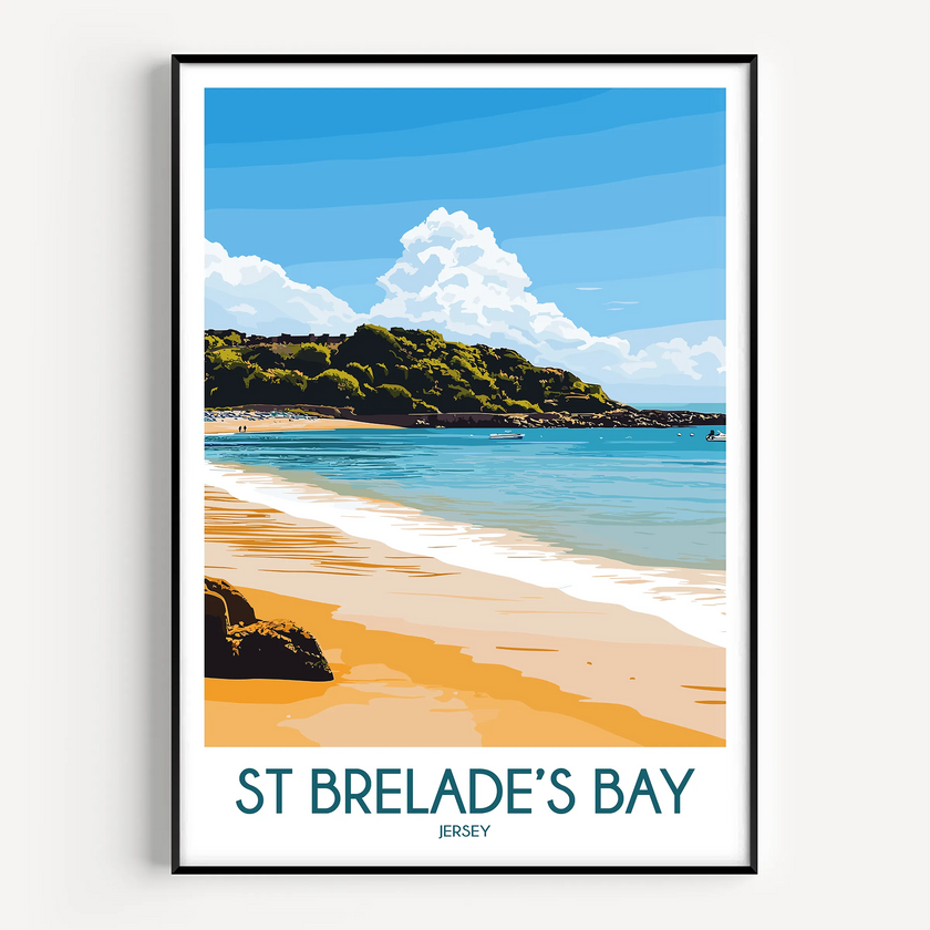 St Brelades Bay Gallery Quality Print