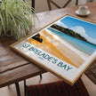St Brelades Bay Modern Travel Poster