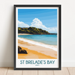 St Brelades Bay Travel Memory Gift