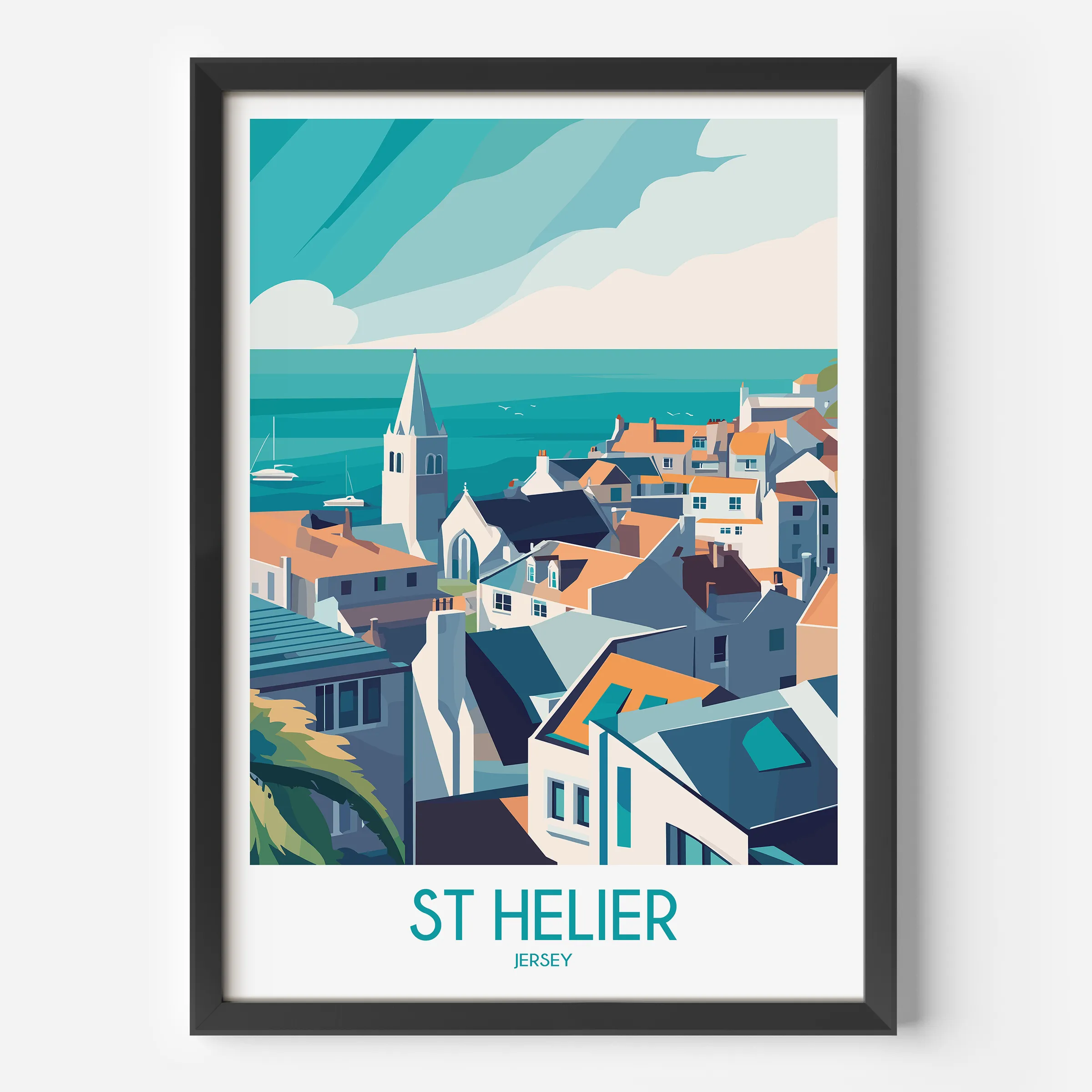 St Helier Gallery Quality Print