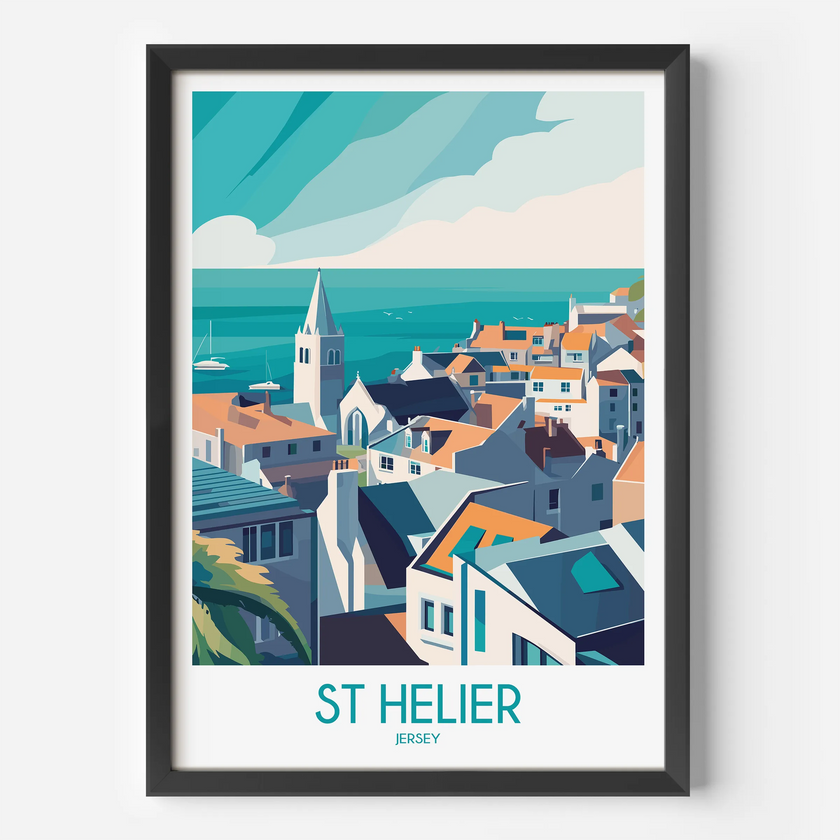St Helier Gallery Quality Print