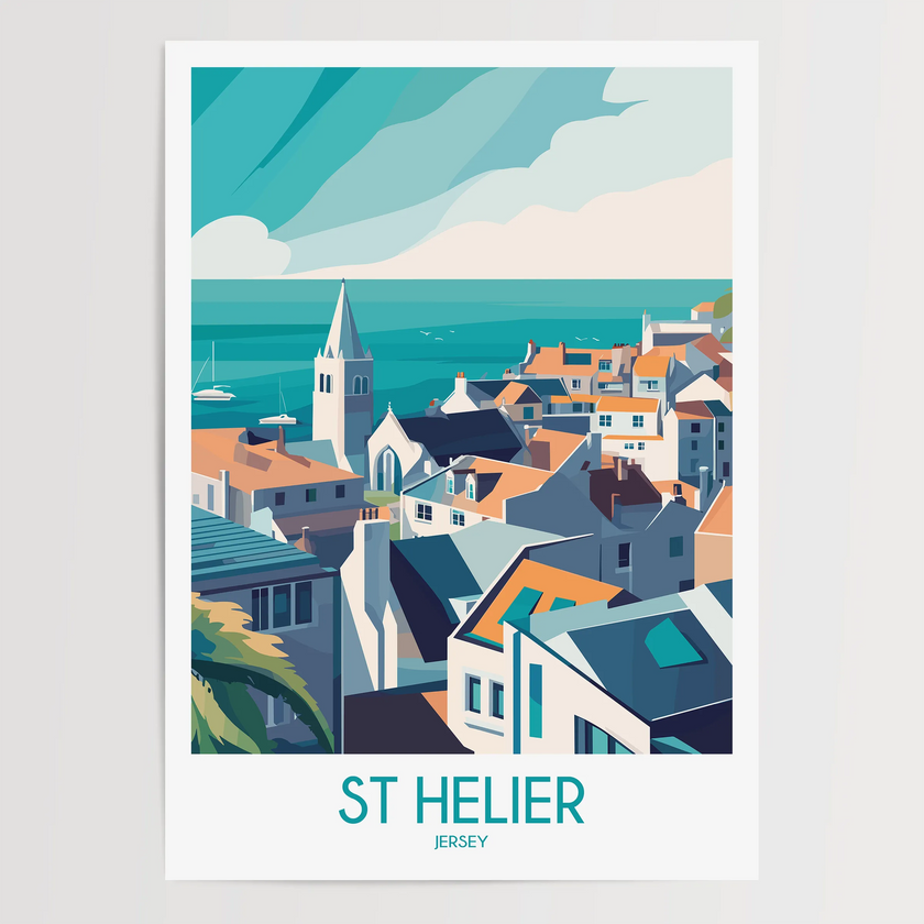 St Helier Home Office Decor