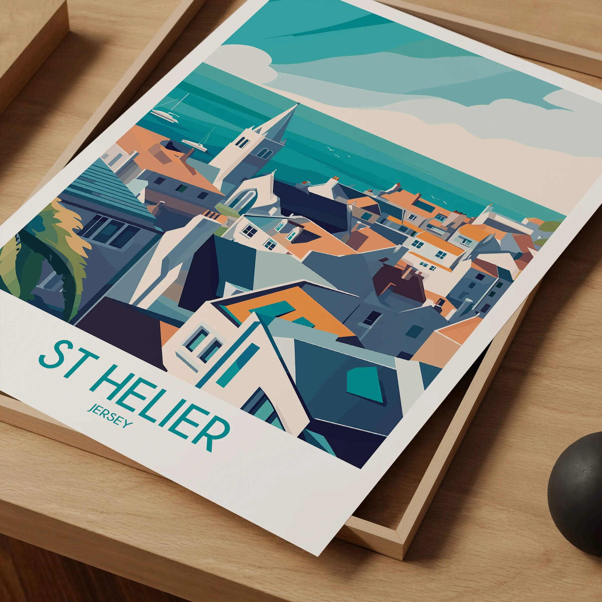 St Helier Scenic Landscape Art