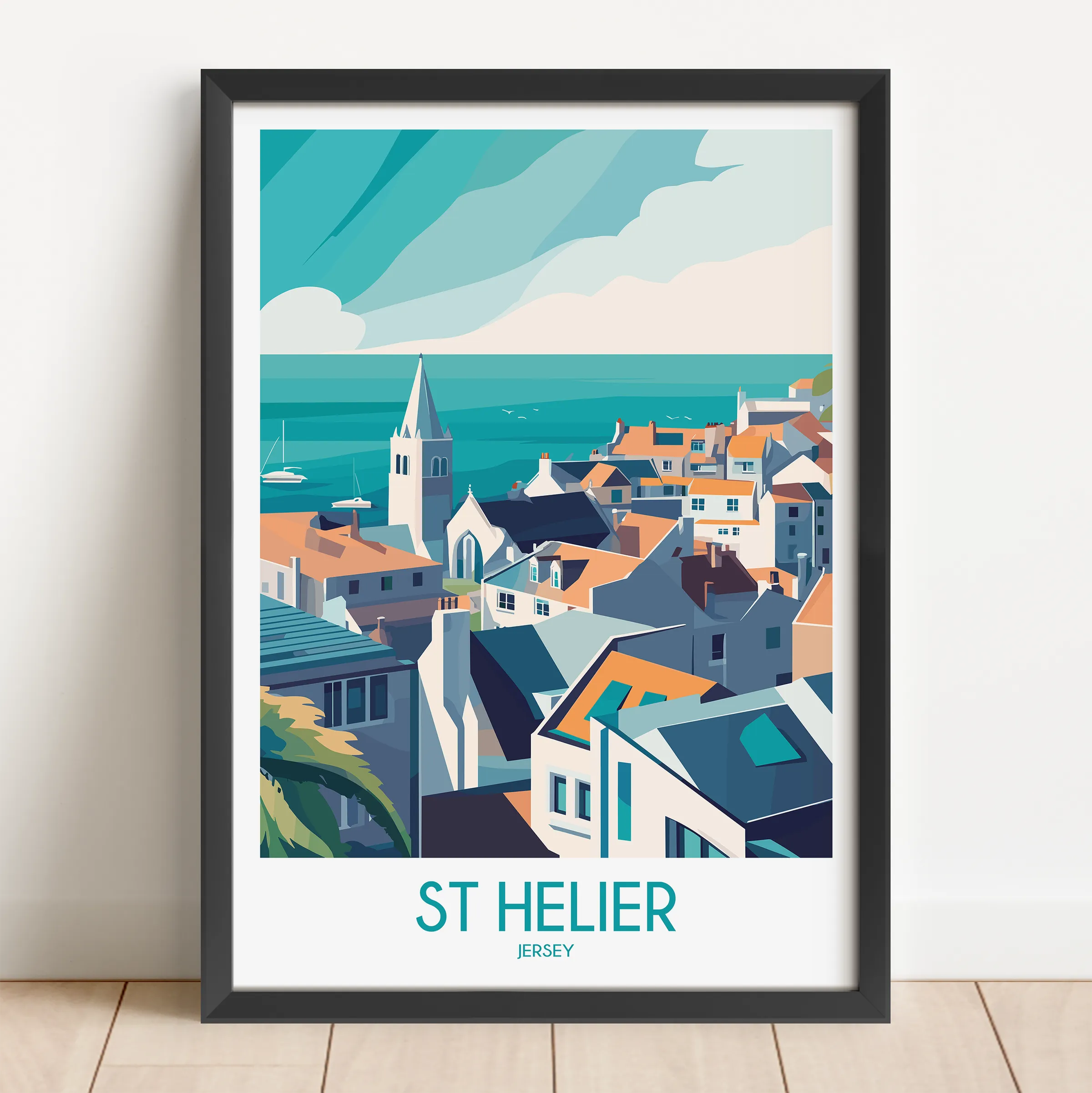 St Helier Travel Memory Gift