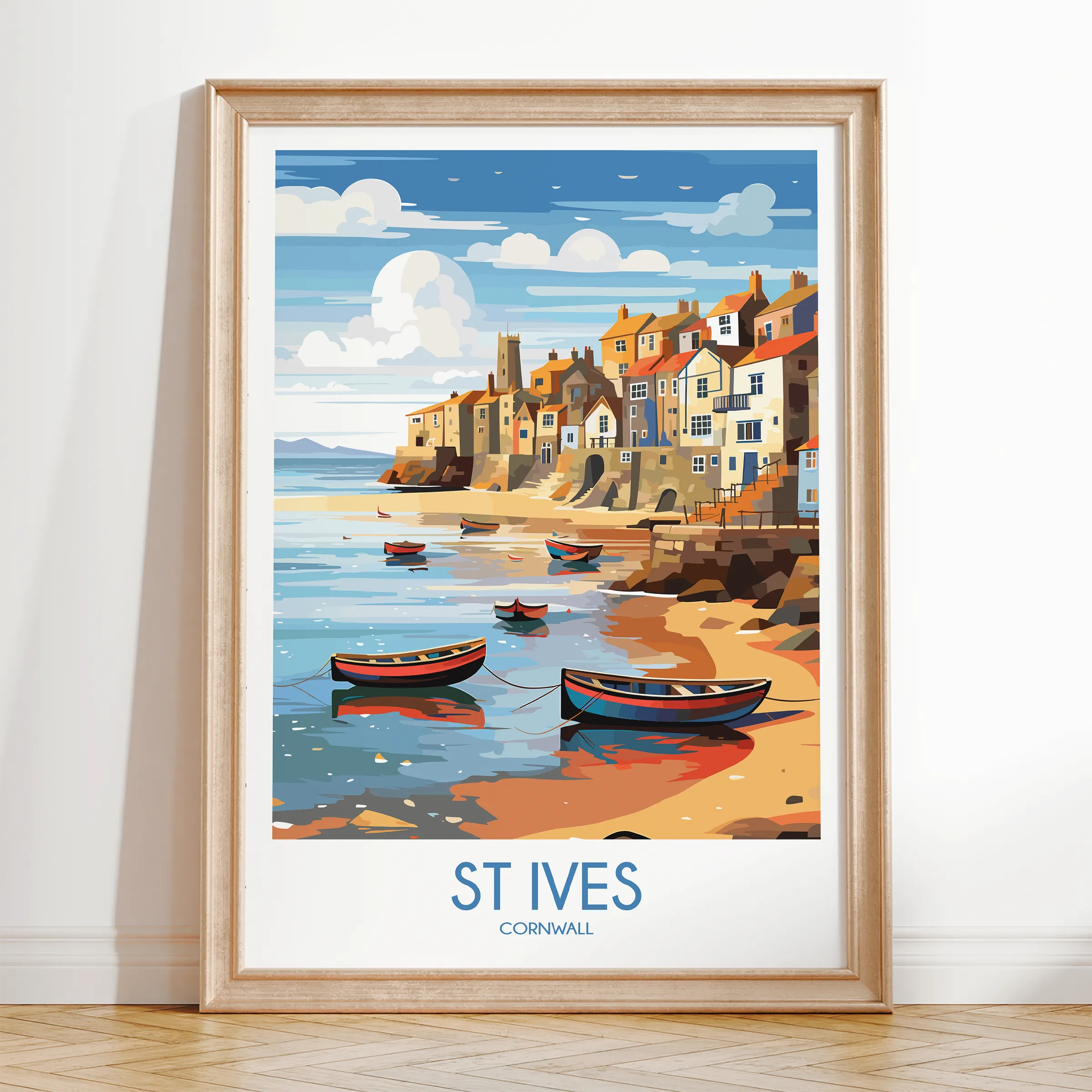 St Ives Minimalist Wall Art