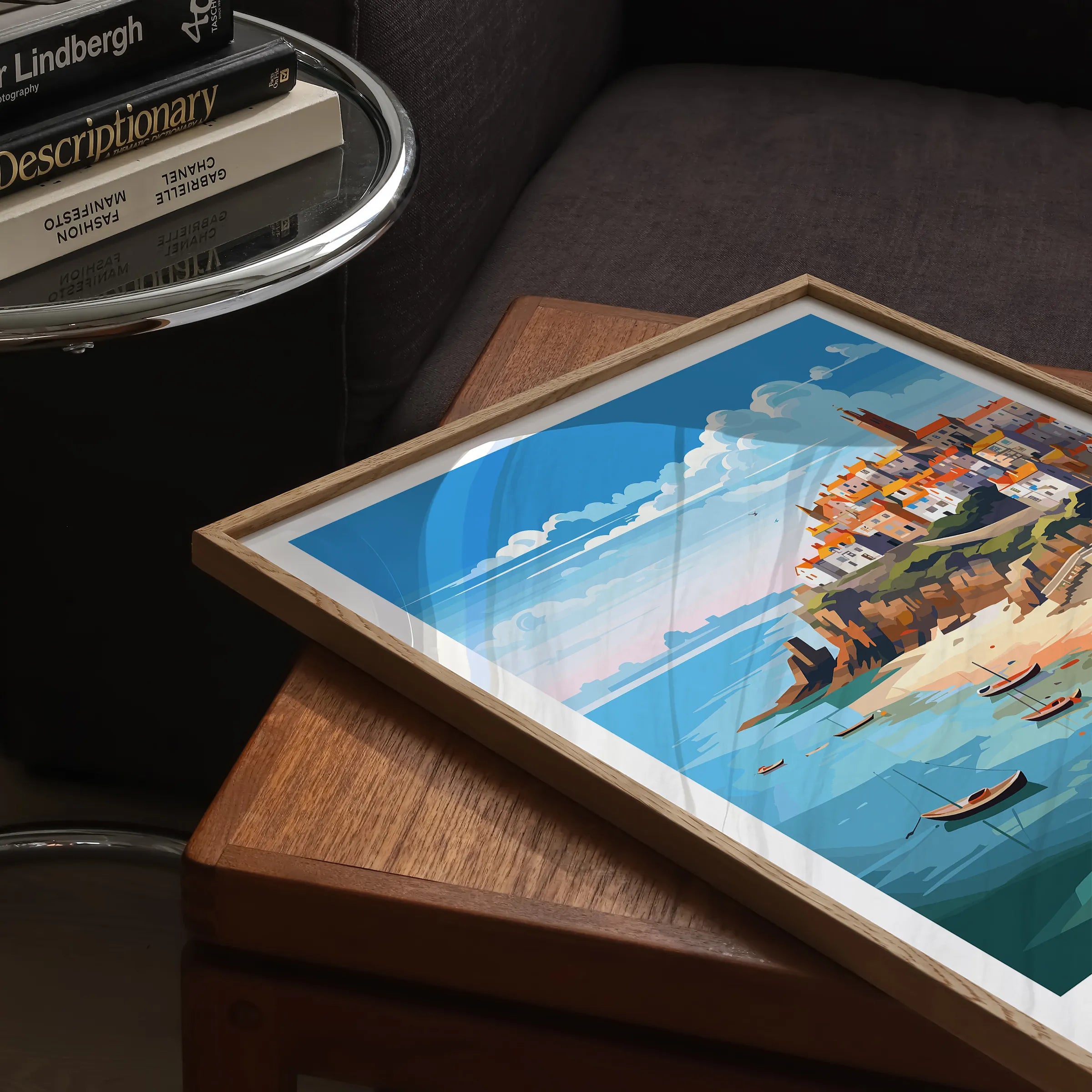 St Ives Souvenir Poster Print