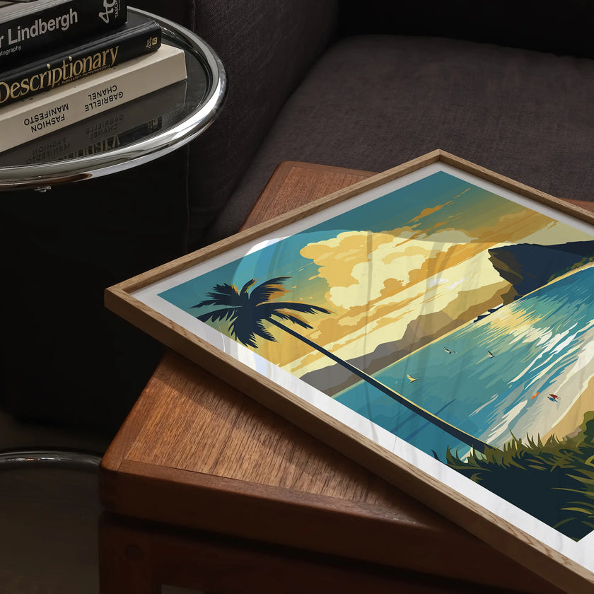 St Lucia Scenic Landscape Art