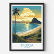 St Lucia Scenic Landscape Art