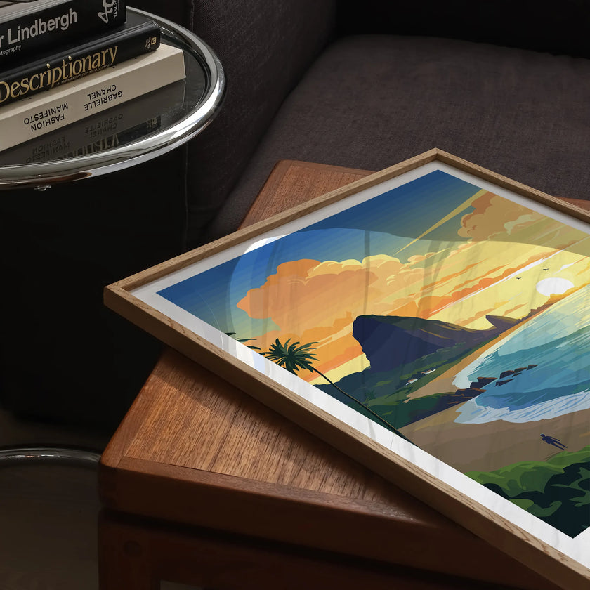 St Lucia Souvenir Poster Print