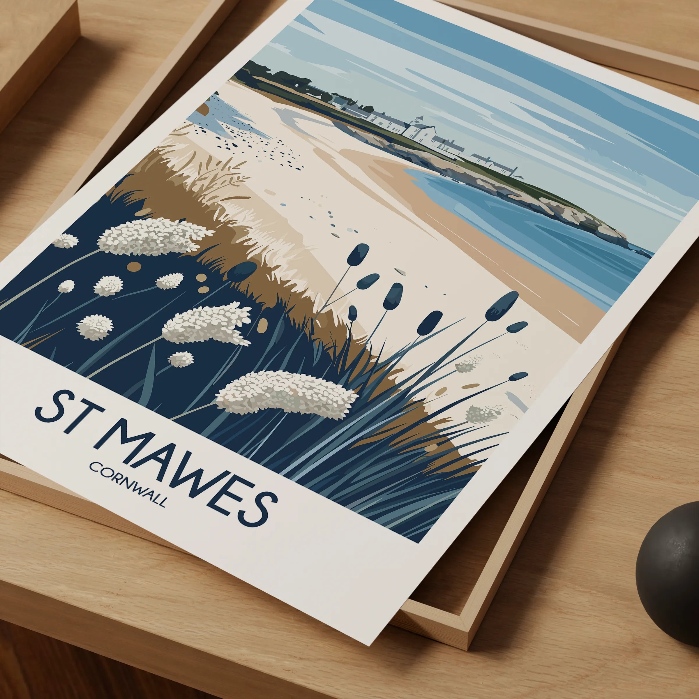 St Mawes Destination Art Gift