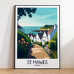 St Mawes Destination Art Gift