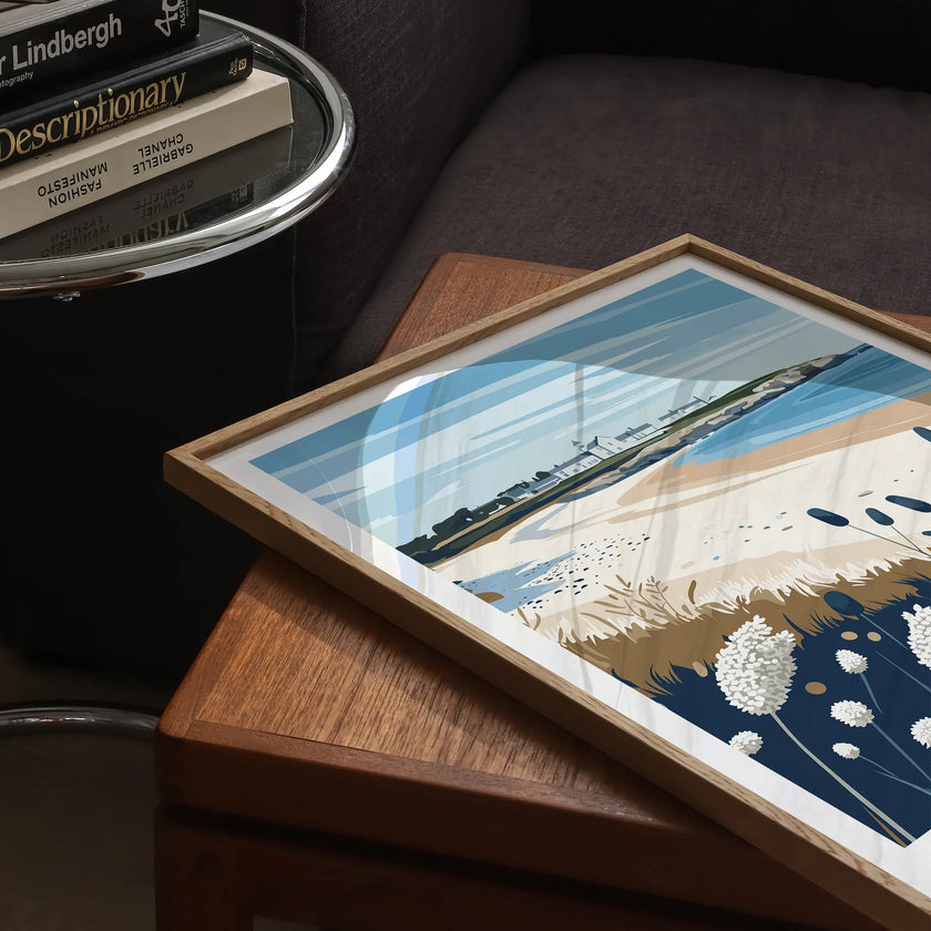 St Mawes Modern Travel Poster