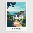St Mawes Scenic Landscape Art