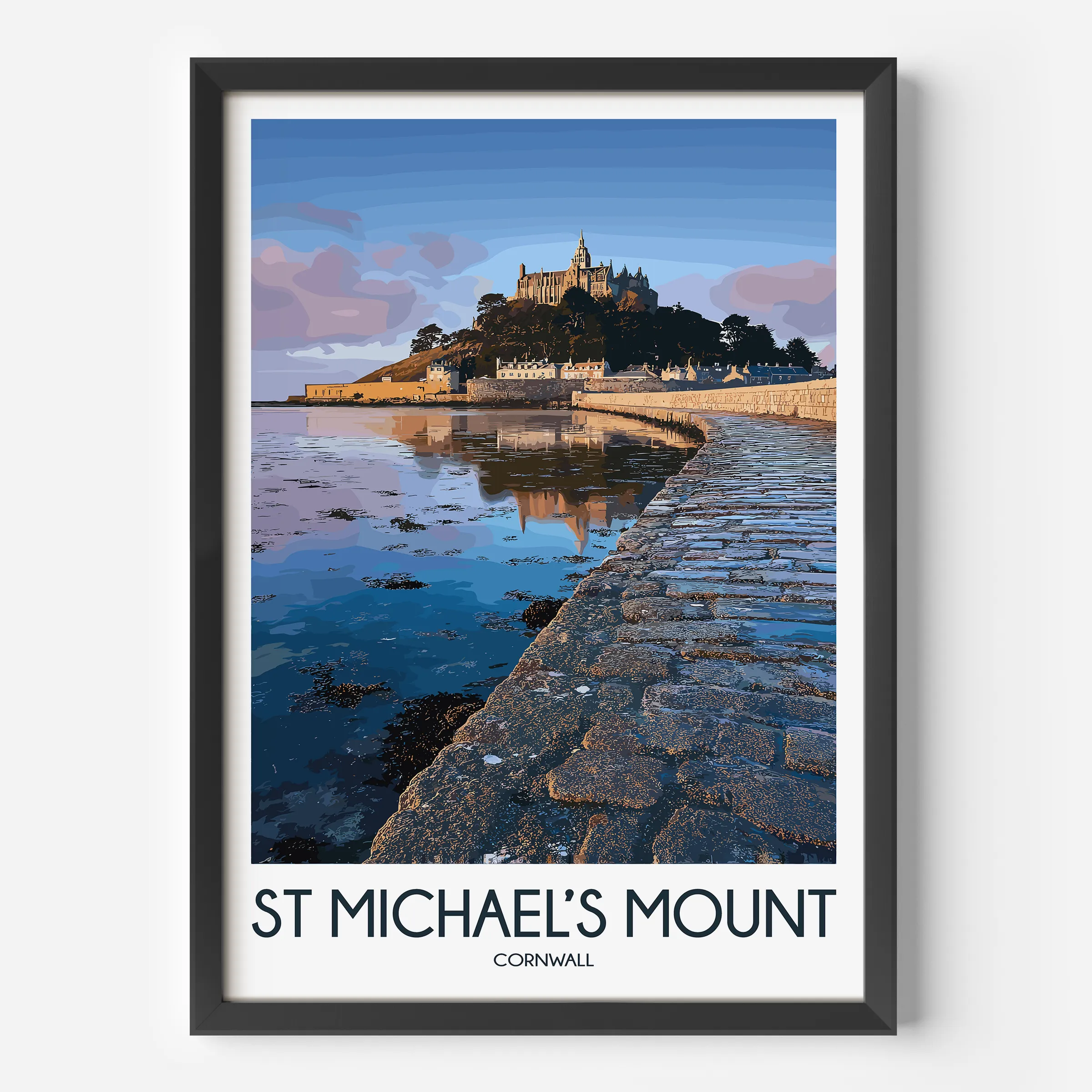 St Michael'S Mount Destination Art Gift