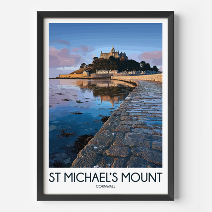St Michael'S Mount Destination Art Gift