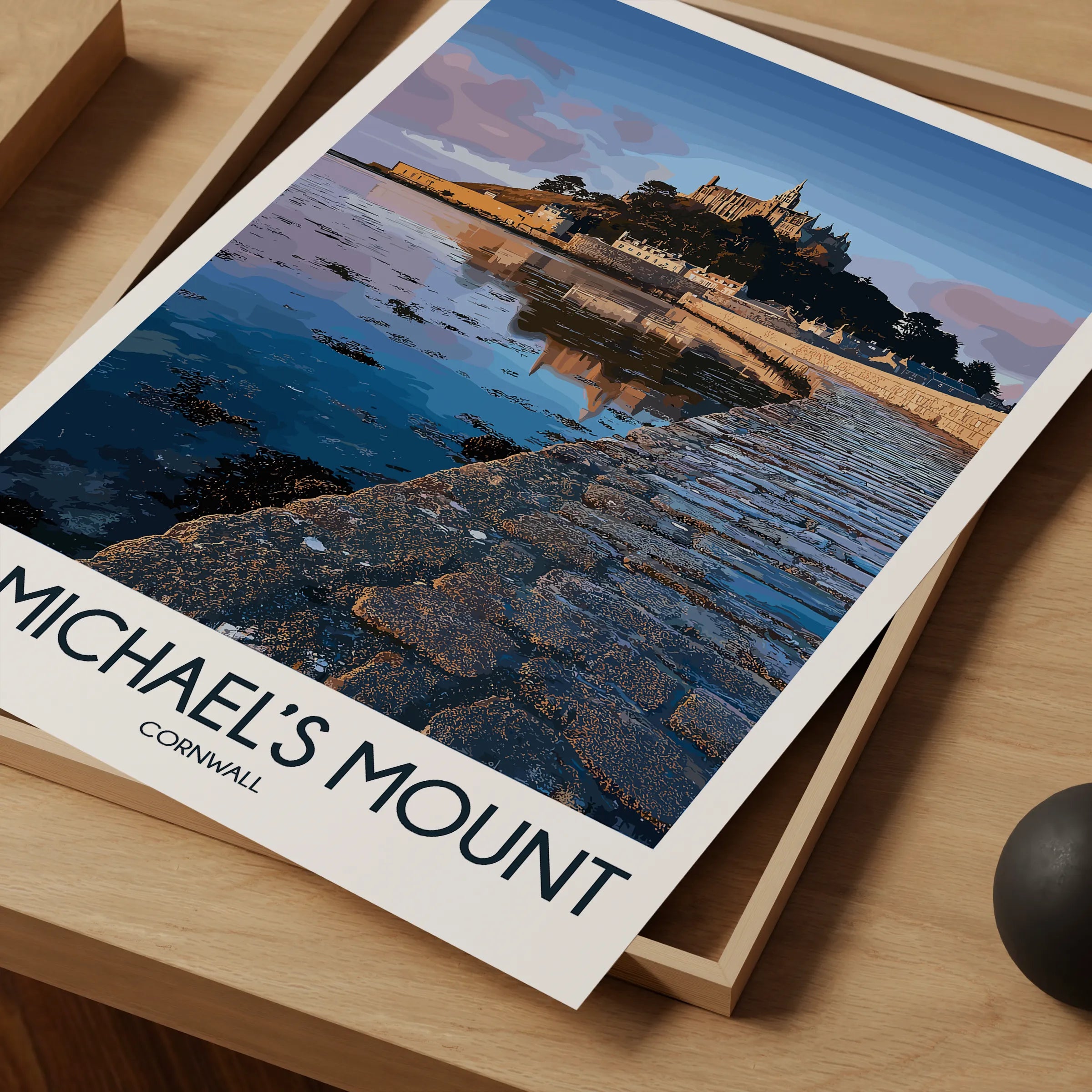St Michael'S Mount Minimalist Wall Art