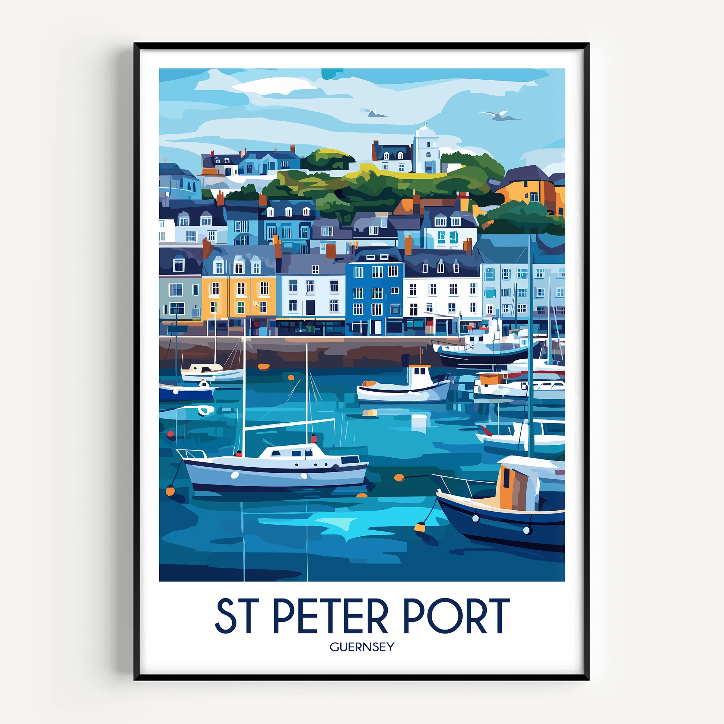 St Peter Port Gallery Quality Print