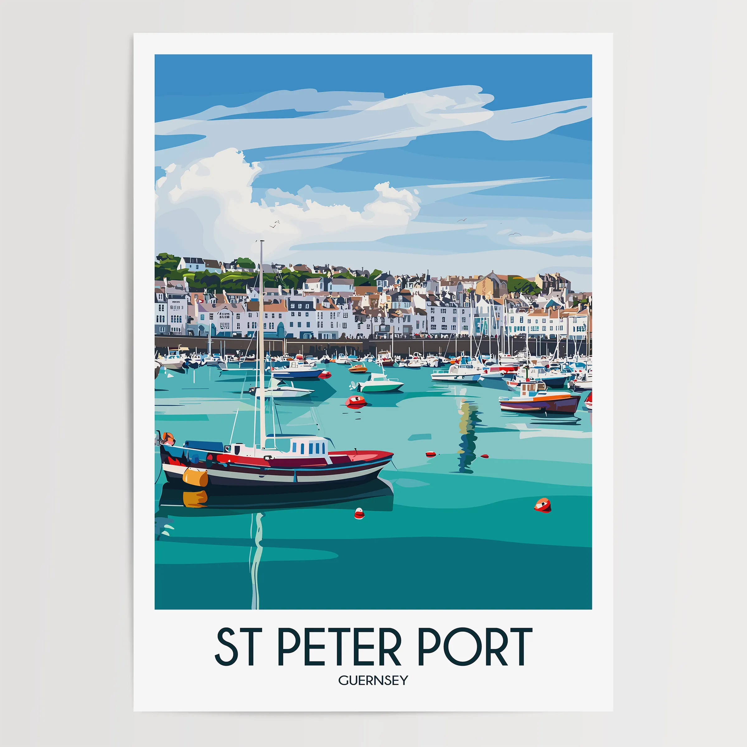 St Peter Port Home Office Decor